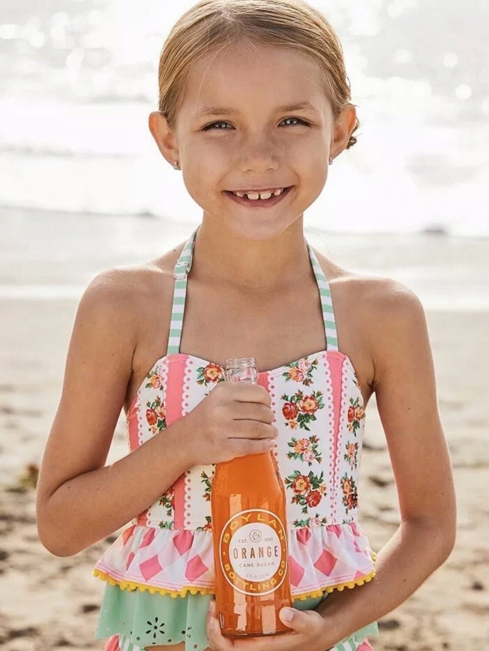 Girls Matilda Jane Brilliant Daydream Wake Boarding Swim Top Size 6 NWT